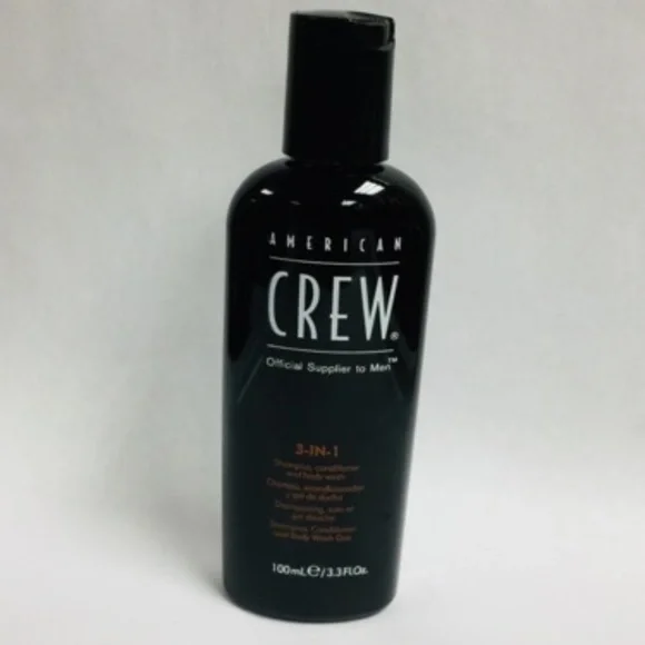 8 pc- American Crew 3 in 1 Classic Men Body Wash - Picture 2 of 2